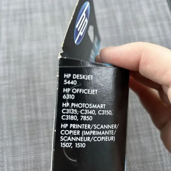 Genuine HP 92 Black C3180 C3150 DeskJet 5440 (Retail Box) Exp 2017 - Picture 3 of 3